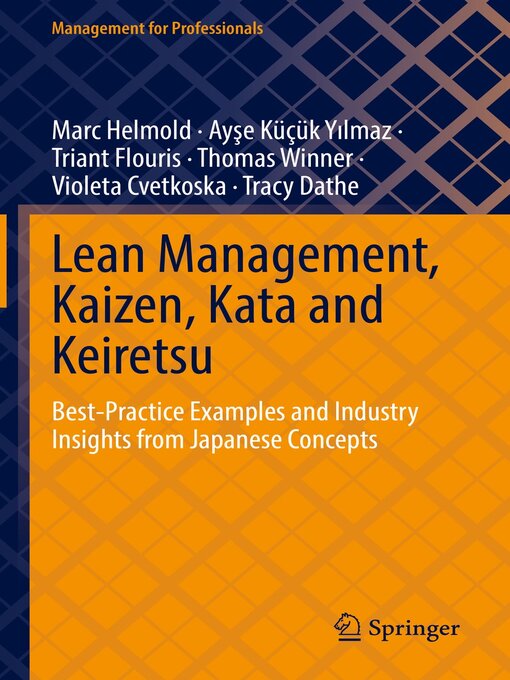 Title details for Lean Management, Kaizen, Kata and Keiretsu by Marc Helmold - Wait list